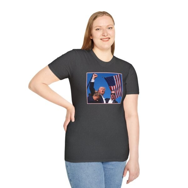 TRUMP PUMP 1 | Unisex Softstyle T-Shirt - Image 53