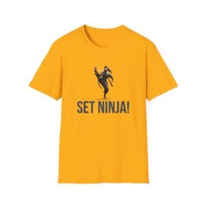 SET NINJA GIRL | Unisex Softstyle T-Shirt swagandstuff.com All Swag