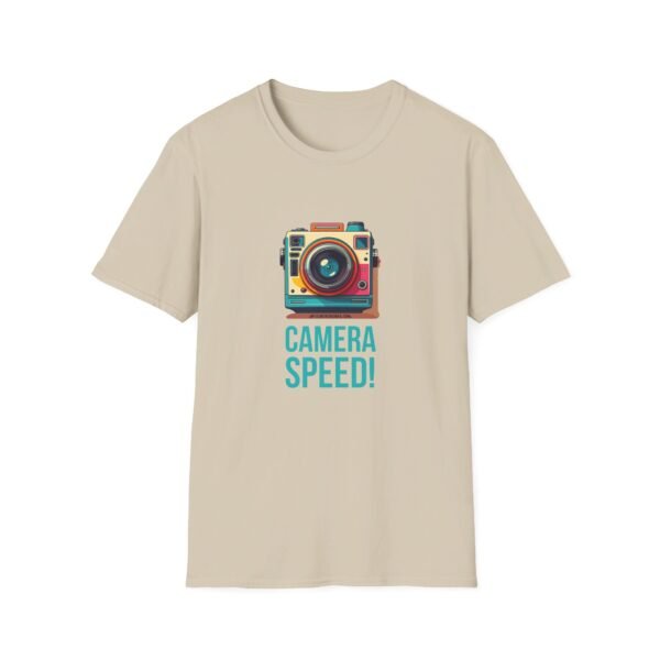 CAMERA SPEED! | Retro |  Unisex Softstyle T-Shirt - Image 25