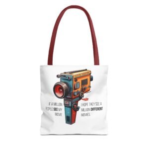 Tarantino Different Movies Quote | Tote Bag (AOP) swagandstuff.com All Swag