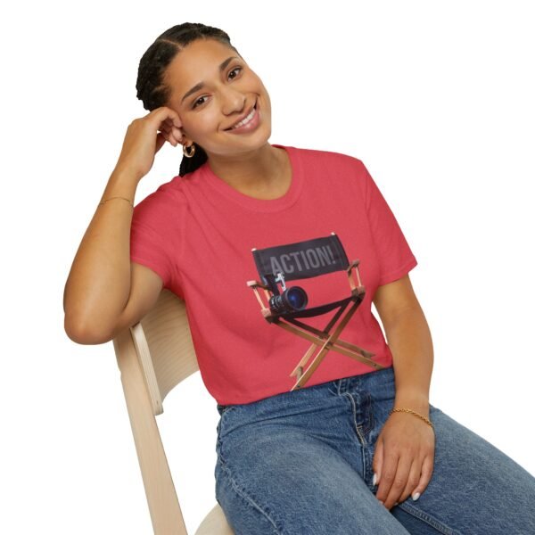 ACTION CHAIR | T-Shirt | Unisex Softstyle - Image 10