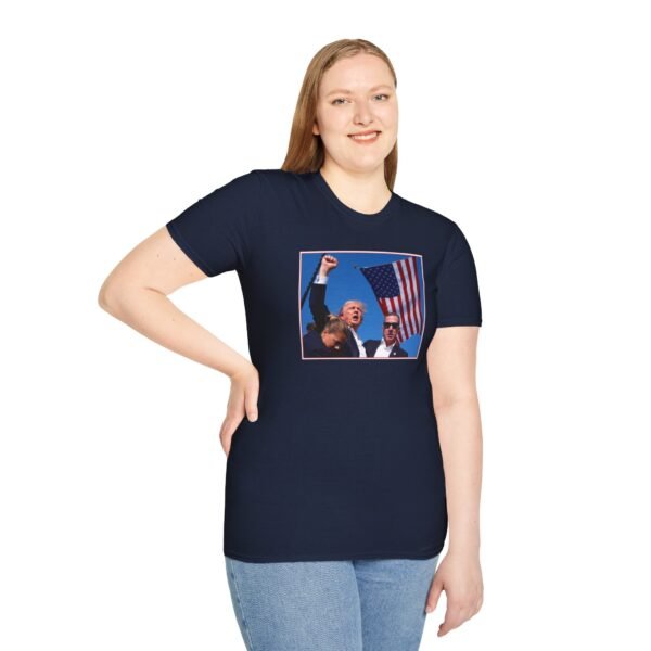 TRUMP PUMP 1 | Unisex Softstyle T-Shirt - Image 101