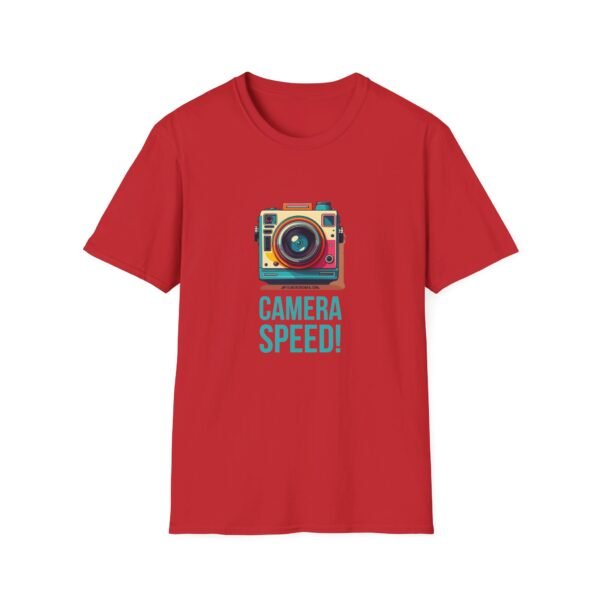 CAMERA SPEED! | Retro |  Unisex Softstyle T-Shirt - Image 181