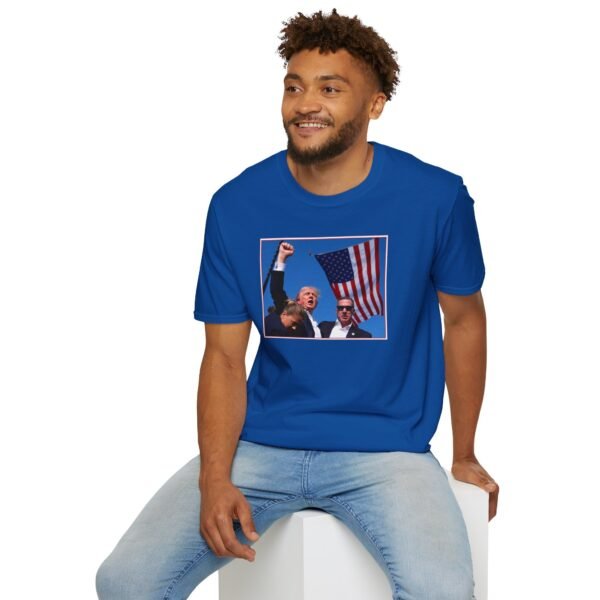 TRUMP PUMP 1 | Unisex Softstyle T-Shirt - Image 96