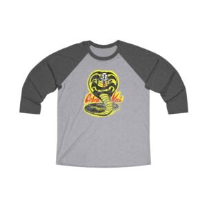 COBRA KAI | Unisex Tri-Blend 34 Raglan Tee swagandstuff.com All Swag