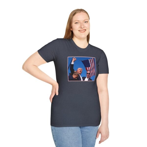 TRUMP PUMP 1 | Unisex Softstyle T-Shirt - Image 113