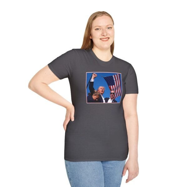 TRUMP PUMP 1 | Unisex Softstyle T-Shirt - Image 77