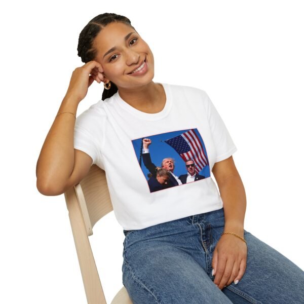 TRUMP PUMP 1 | Unisex Softstyle T-Shirt - Image 22