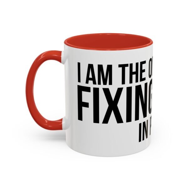 I'M THE ONE FIXING IT IN POST | Accent Coffee Mug (11, 15oz) - Image 22