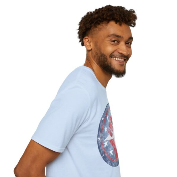 USA STAR FIST | Unisex Softstyle T-Shirt - Image 202