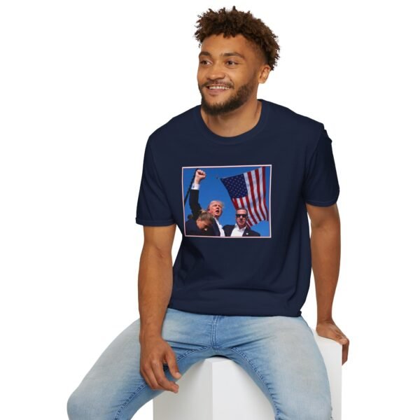 TRUMP PUMP 1 | Unisex Softstyle T-Shirt - Image 108