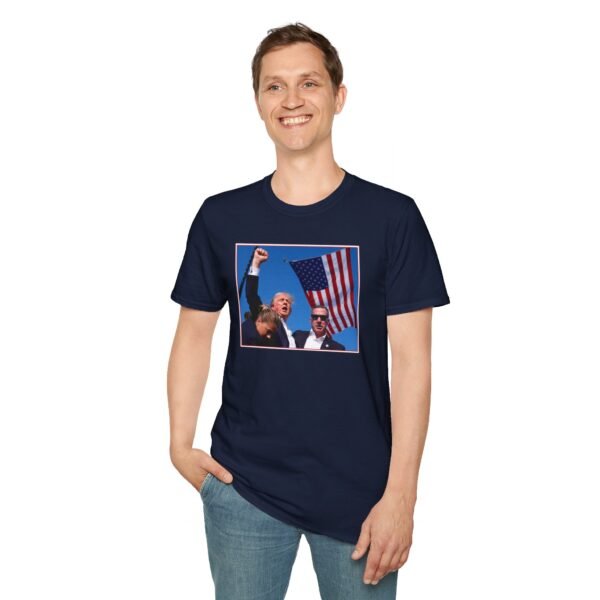 TRUMP PUMP 1 | Unisex Softstyle T-Shirt - Image 103