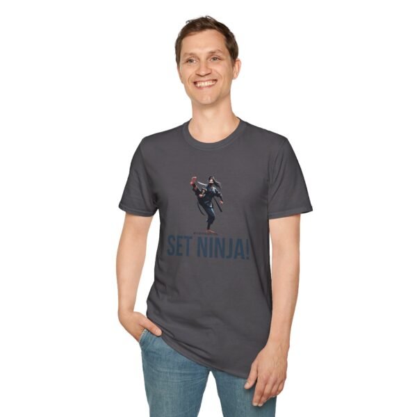 SET NINJA GIRL | Unisex Softstyle T-Shirt - Image 115