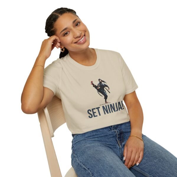 SET NINJA GIRL | Unisex Softstyle T-Shirt - Image 46