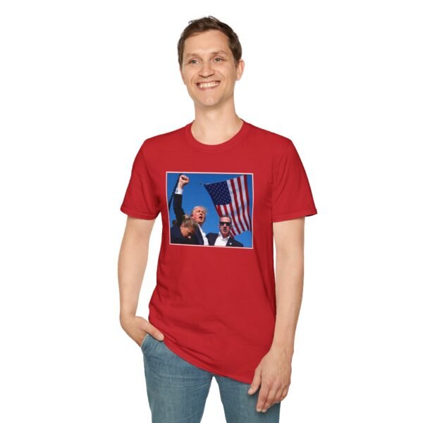 TRUMP PUMP 1 | Unisex Softstyle T-Shirt - Image 127