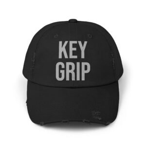 Key Grip | Unisex Distressed Cap swagandstuff.com All Swag