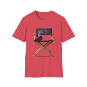 ACTION CHAIR | T-Shirt | Unisex Softstyle swagandstuff.com All Swag