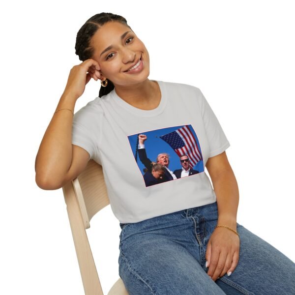 TRUMP PUMP 1 | Unisex Softstyle T-Shirt - Image 34