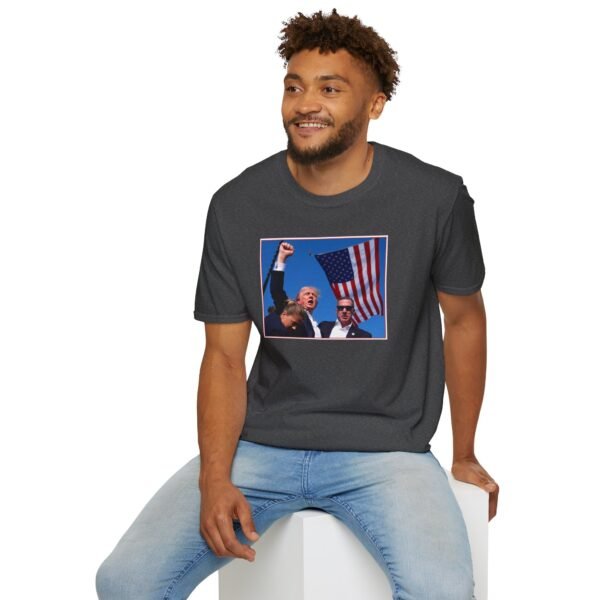 TRUMP PUMP 1 | Unisex Softstyle T-Shirt - Image 60