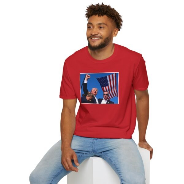 TRUMP PUMP 1 | Unisex Softstyle T-Shirt - Image 132