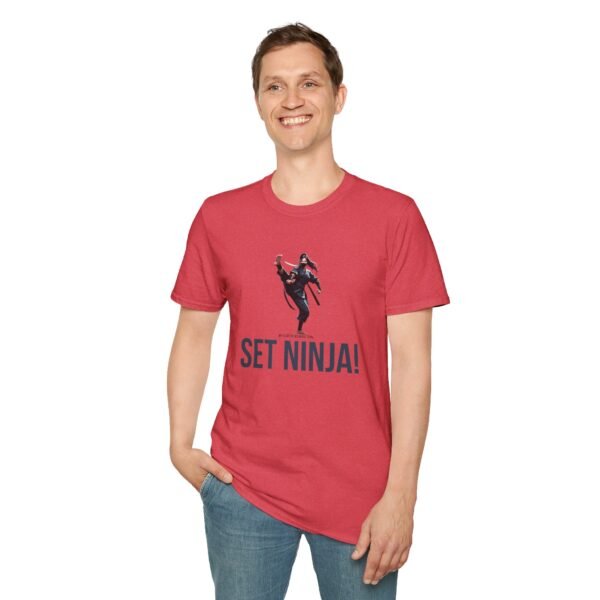 SET NINJA GIRL | Unisex Softstyle T-Shirt - Image 127