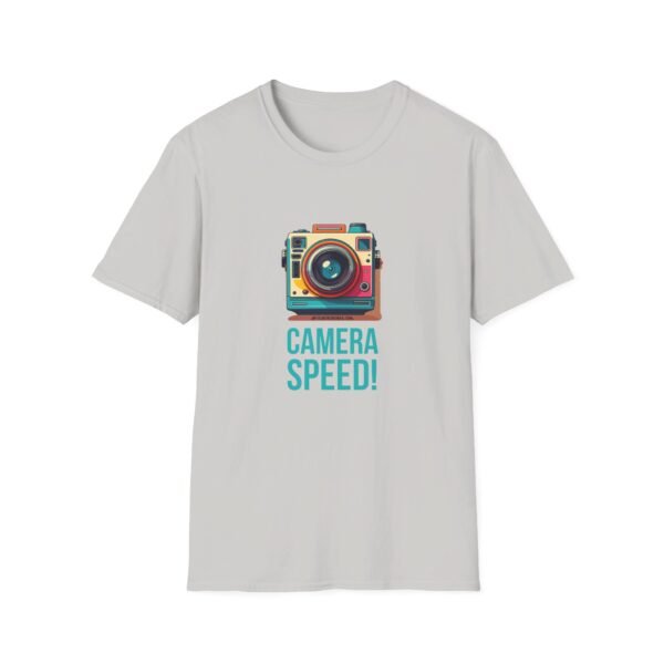 CAMERA SPEED! | Retro |  Unisex Softstyle T-Shirt - Image 37