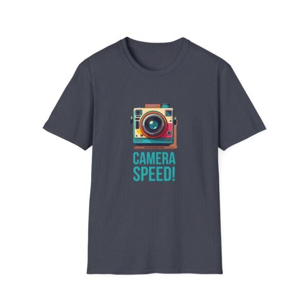 CAMERA SPEED! | Retro |  Unisex Softstyle T-Shirt - Image 157