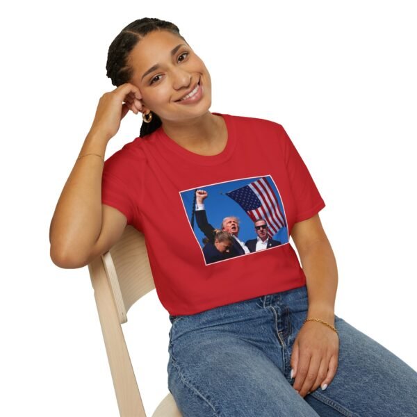 TRUMP PUMP 1 | Unisex Softstyle T-Shirt - Image 130