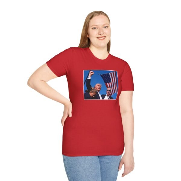 TRUMP PUMP 1 | Unisex Softstyle T-Shirt - Image 125