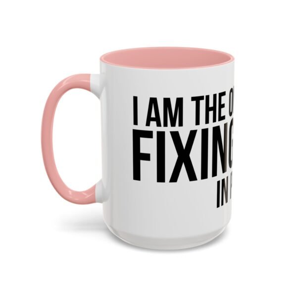 I'M THE ONE FIXING IT IN POST | Accent Coffee Mug (11, 15oz) - Image 28