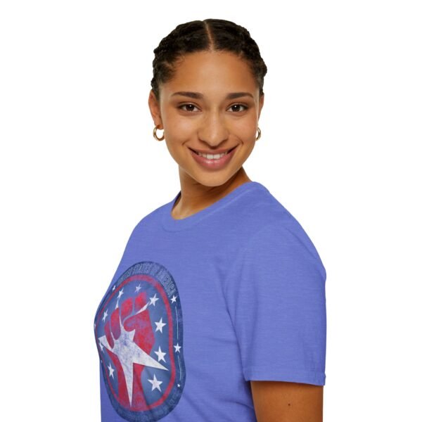 USA STAR FIST | Unisex Softstyle T-Shirt - Image 93