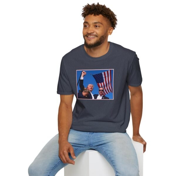 TRUMP PUMP 1 | Unisex Softstyle T-Shirt - Image 120