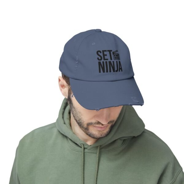 SET NINJA | Unisex Distressed Cap