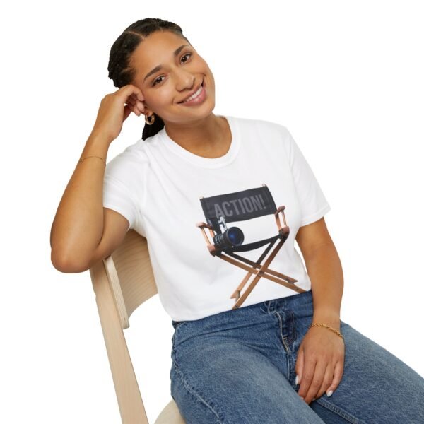 ACTION CHAIR | T-Shirt | Unisex Softstyle - Image 22