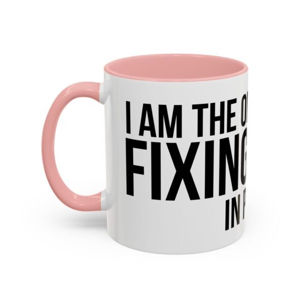 I'M THE ONE FIXING IT IN POST | Accent Coffee Mug (11, 15oz) - Image 16