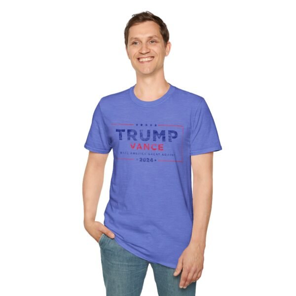 TRUMP VANCE 2024 DISTRESSED | Unisex Softstyle T-Shirt - Image 91