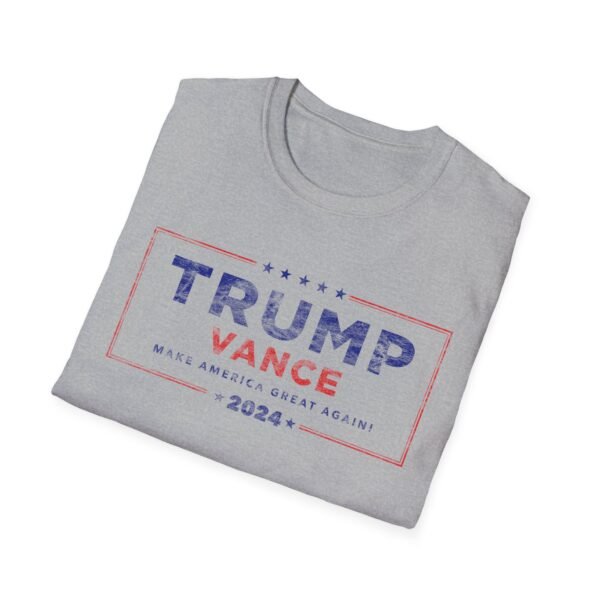 TRUMP VANCE 2024 DISTRESSED | Unisex Softstyle T-Shirt - Image 37