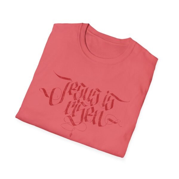 JESUS IS RISEN BLACKLETTER | Unisex Softstyle T-Shirt - Image 28