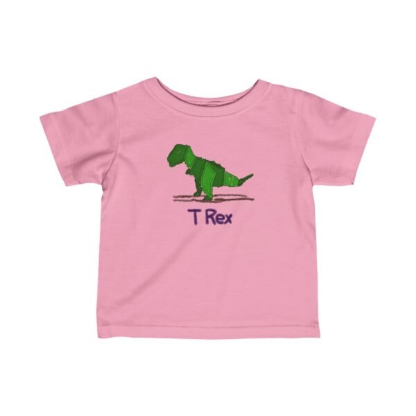 T REX SCRIBBLE | Infant Fine Jersey Tee