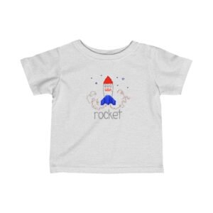 ROCKET SCRIBBLE | Infant Fine Jersey Tee swagandstuff.com All Swag