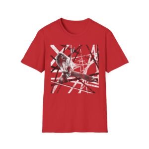 EVH FRANKENTEE DISTRESSED| Unisex Softstyle T-Shirt swagandstuff.com All Swag