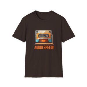 AUDIO SPEED! Retro | Unisex Softstyle T-Shirt swagandstuff.com All Swag