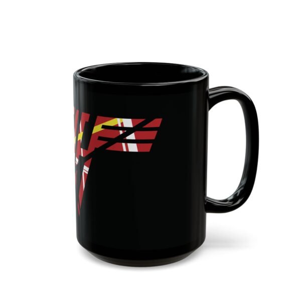 VH Logo Art by Robb Rokk | Black Mug (11oz, 15oz) - Image 13