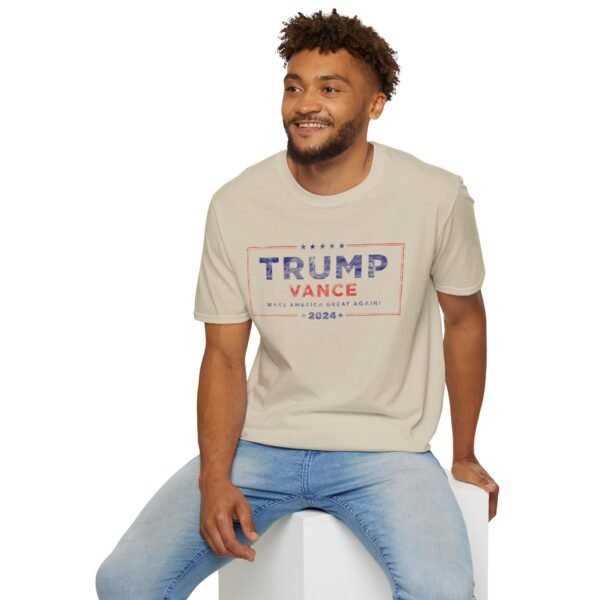 TRUMP VANCE 2024 DISTRESSED | Unisex Softstyle T-Shirt - Image 24