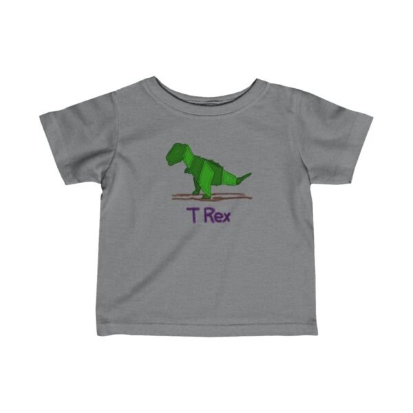 T REX SCRIBBLE | Infant Fine Jersey Tee - Image 16