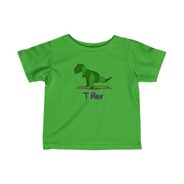 T REX SCRIBBLE | Infant Fine Jersey Tee - Image 10