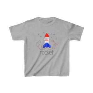 ROCKET SCRIBBLE | Kids Heavy Cotton™ Tee swagandstuff.com All Swag