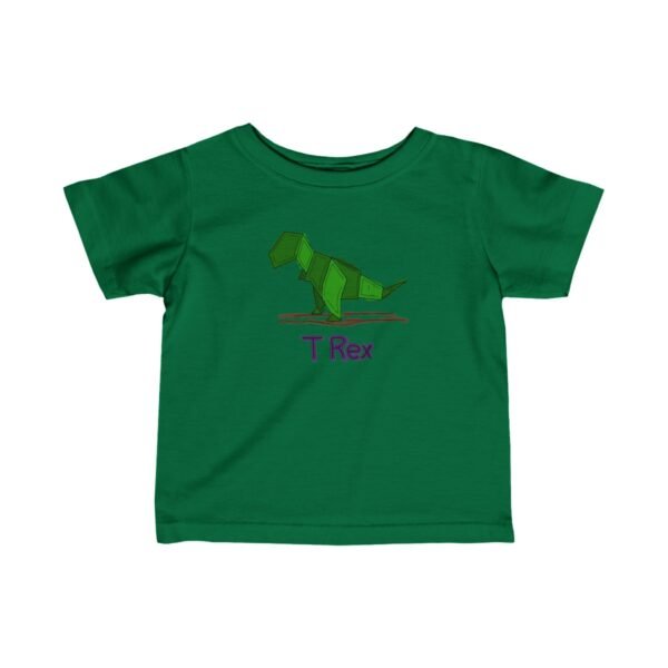 T REX SCRIBBLE | Infant Fine Jersey Tee - Image 13