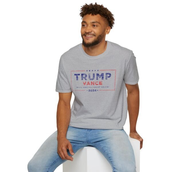 TRUMP VANCE 2024 DISTRESSED | Unisex Softstyle T-Shirt - Image 48