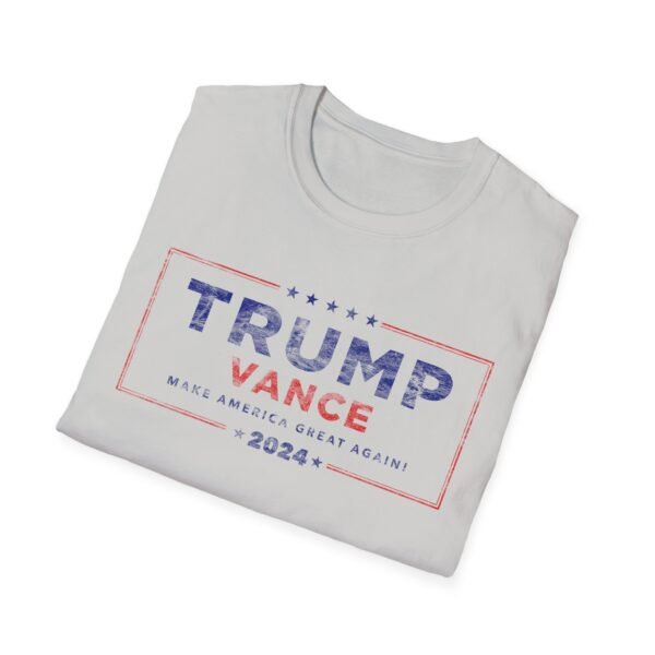 TRUMP VANCE 2024 DISTRESSED | Unisex Softstyle T-Shirt - Image 25